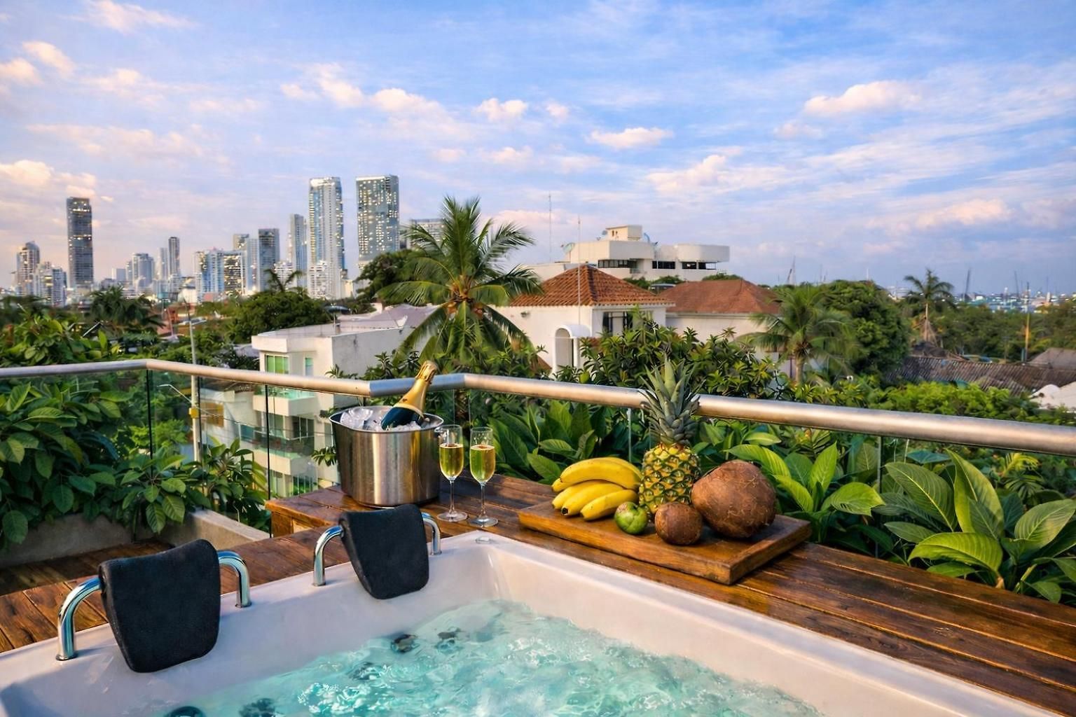 Casa Bambu 4floors Jacusi & View - Nearby Old Holiday home Cartagena